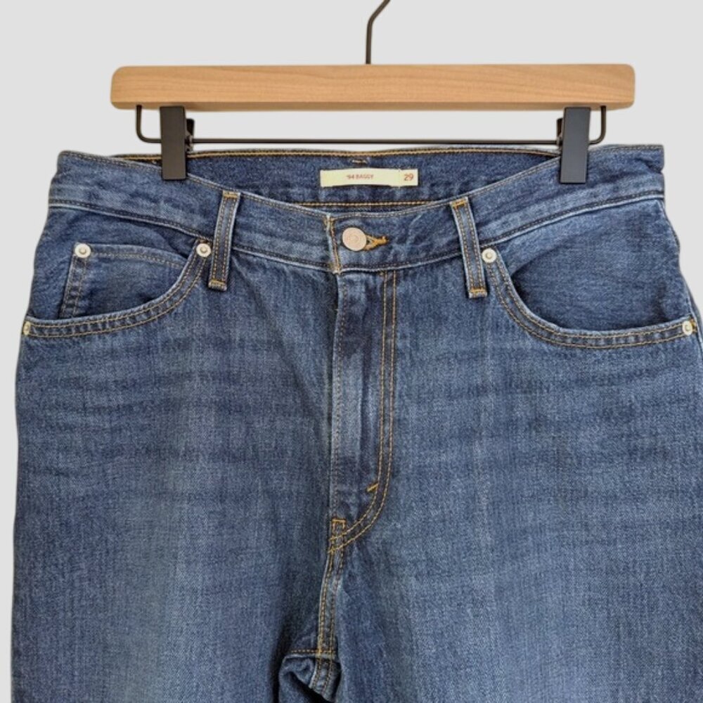 Levi's 94' Baggy Jeans Medium Blue Size 29 - Picture 3 of 6